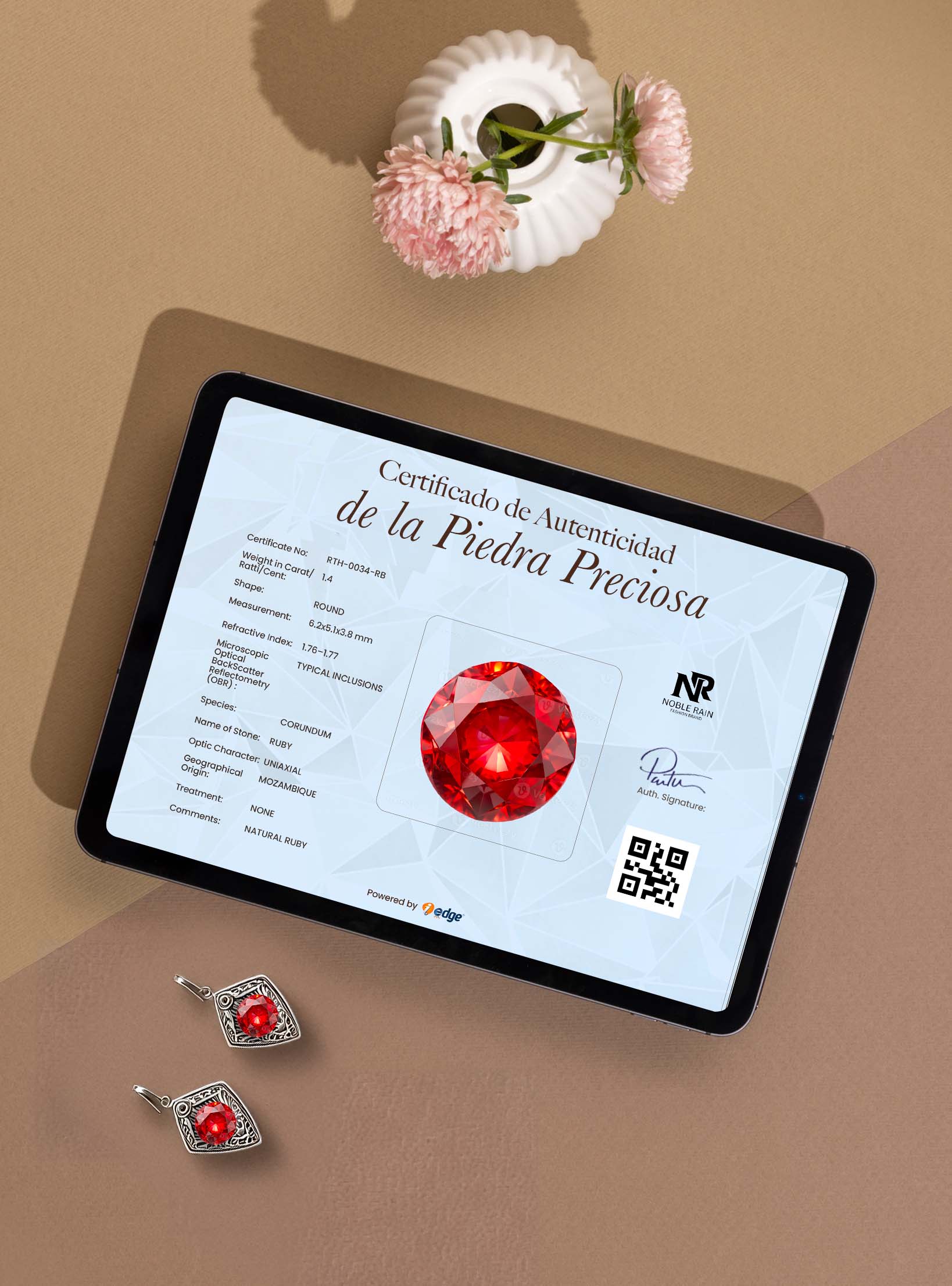 Tarjetas iEdge para autenticidad