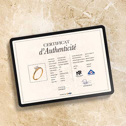 Cartes d'authenticité