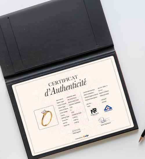 Cartes d'authenticité iEdge